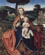 THe Virgin and Child in a Landscape Jan provoost